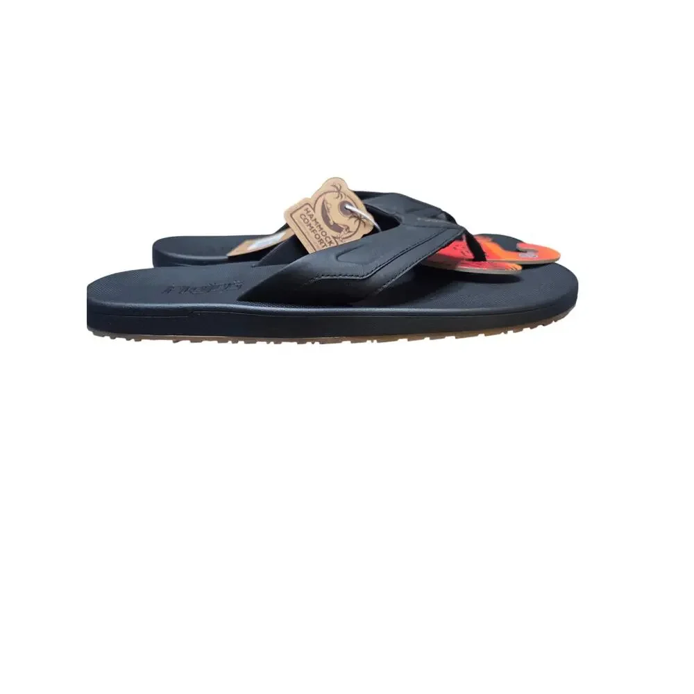 NWT Flojos Cosmo Debossed Thong Men's Size 12
